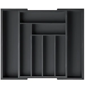 Bamboo Drawer Organizer Can Be Expanded. Kitchen Appliance Bracket4527 - Bild 1 von 5