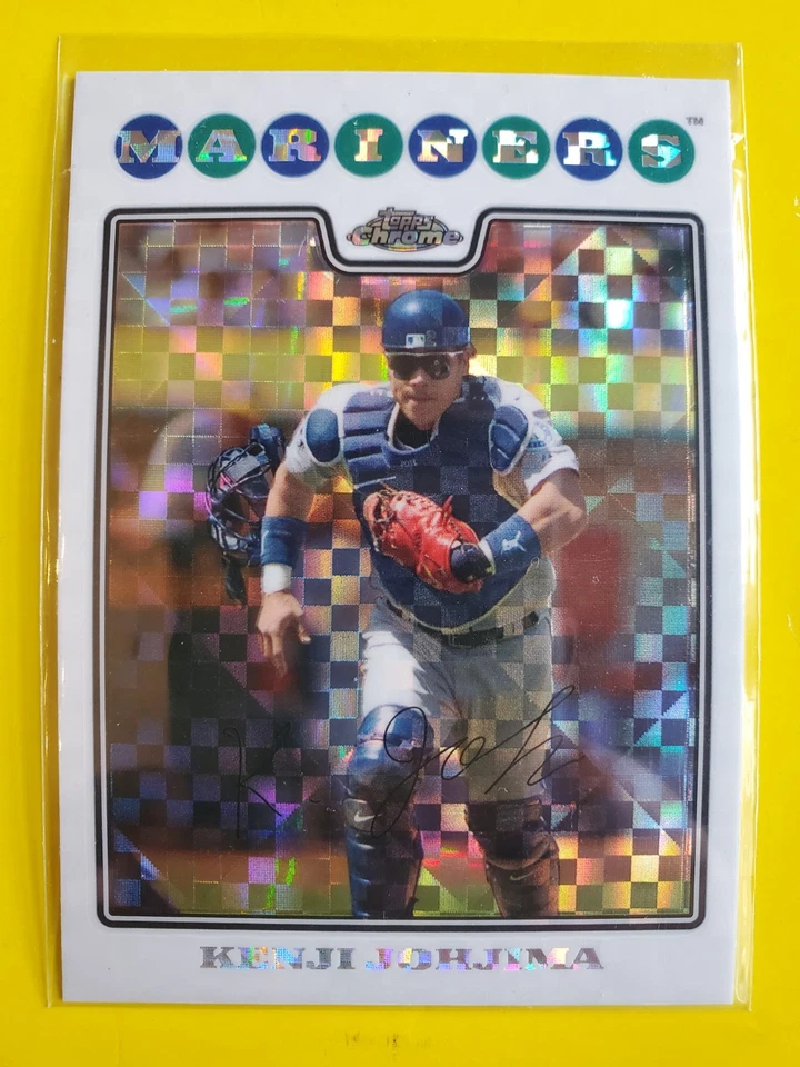 2008 Topps Chrome X-Fractors #102 Kenji Johjima - Seattle Mariners Foto 1 de 1