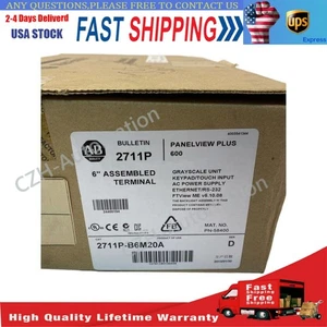 ALLEN BRADLEY 2711P-B6M20A PANELVIEW 2711PB6M20A OVERNIGHT SHIPPING US Free Tax - Picture 1 of 5