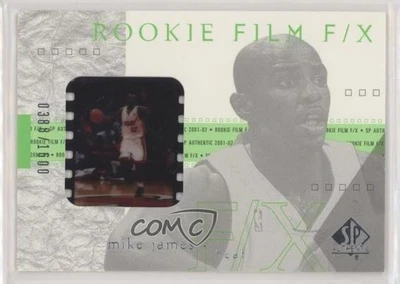 2001-02 SP Authentic Rookie Film F/X /1600 Mike James #102 Rookie RC - Image 1 of 2