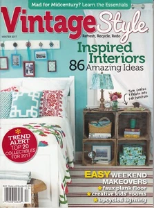 Vintage Style Magazine Winter 2017 Midcentury Essentials Upcycled Lighting - Bild 1 von 1