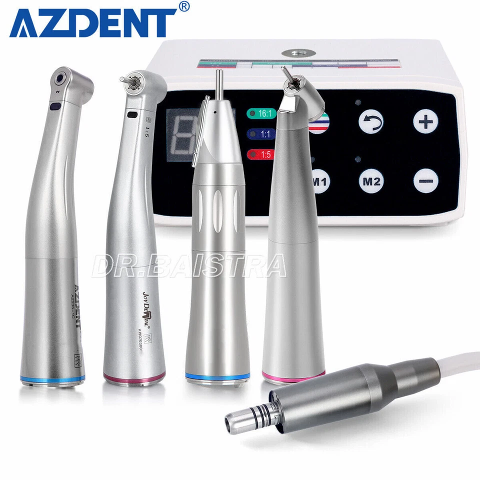 Dental LED Brushless Electric Micro Motor/1:1/1:5/1:4.2 Optic LED Handpiece - Image 1 of 4