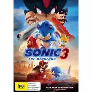 Sonic The Hedgehog 3 DVD : NEW - Picture 1 of 1