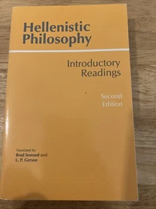 Hellenistic Philosophy (Hackett Classics) by Brad Inwood - Paperback - Picture 1 of 8