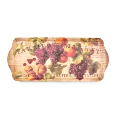 PIMPERNEL, "ABUNDANT FALL" MELAMINE SANDWICH TRAY, NEW, 15.1" x 6.5" - Image 1 of 4