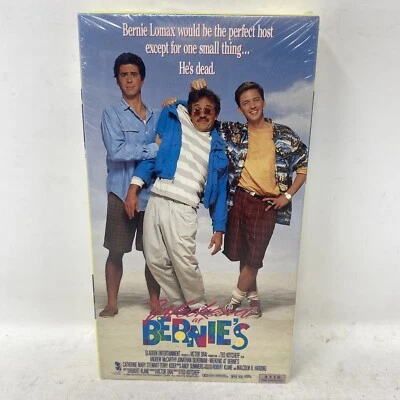 Weekend At Bernie's VHS New Sealed 1996 Avid Release Watermarks 80s Comedy OOP - Image 1 of 4