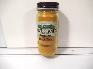 1x Jar Spice Islands Organic Ground Turmeric Flavor Seasoning 2.5oz - Picture 1 of 2
