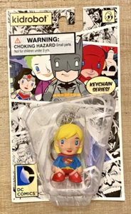 SUPERGIRL DC Comics DC Universe Kidrobot 1.5" Vinyl Keychain - Picture 1 of 1