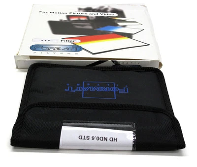 Formatt Hitech HD ND .6 5x5" SQ Neutral Density Filter 4mm BF 5x5ND6HD4 0.6 - Image 1 of 4