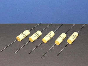 100nF / 0,1uF 1000V Volt Axial MKP Condensador De Película Para Audio 5 Pzas - Imagen 1 de 1