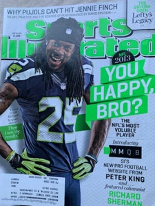 Sports Illustrated July 29, 2013 - Seattle Seahawks Richard Sherman - Picture 1 of 2