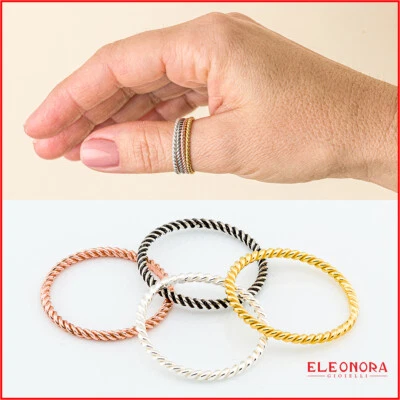 fede anello fedina da fidanzamento fascia in argento 925 dargento in filigrana   - Immagine 1 di 4