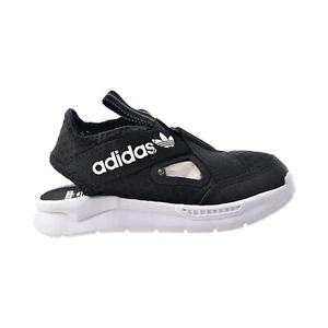 Adidas 360 Sandal C Little Kids' Sandals Cloud Black-Cloud White FX4946 - Picture 1 of 6