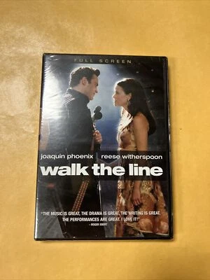 Unopened Sealed DVD-Walk The Line-Johnny Cash-Joaquin Phoenix - Image 1 of 3