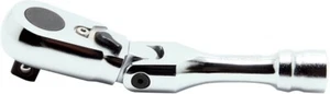 KOKEN Z-EAL 3/8sq Flex Head Ratchet Handle 3726ZS 72-Geared L:120mm Japan - Picture 1 of 5
