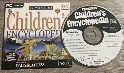 Eyewitness ' Children's Encyclopaedia ' Volume 1 : Ages 7-11 : PC CD-ROM - Image 1 of 3