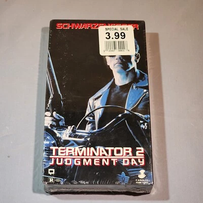 Terminator 2 Judgement Day (VHS, 1991) ~ Sealed - Image 1 of 4