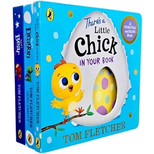 Who's In Your Book? By Tom Fletcher 3 Picture Books - Set Ages 2-6 - Board Book - Picture 1 of 1