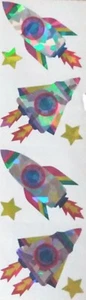 Full Strip Mrs Grossman`s ROCKETSHIP ROCKET SHIP 1993 Stickers SUPER Rare - Picture 1 of 1