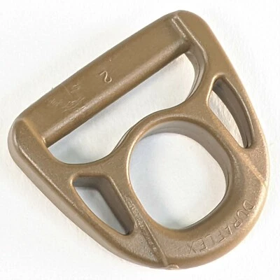 (Paquete de 10) Anillo en D de 1" pulgada (25 mm) "Beastie Dee" nailon de alta resistencia para correas/gancho - EE. UU. Foto 1 de 4