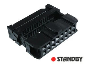 15pcs DS1016-16MA2BB CONNFLY Plug IDC female PIN 16 IDC for ribbon cable 1.27mm - Imagen 1 de 2