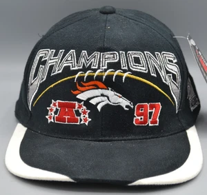 De colección Denver Broncos '97 AFC Champions NFL Pro Line Deportes Especialidades Sombrero Nuevo con Etiquetas - Imagen 1 de 11