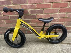 Hornit Aero Balance Bike 12" Bright Yellow. Super Lightweight Kids Balance Bike - Picture 1 of 8