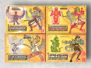 Juego de 4 Saint Seiya St Fighter Phoenix, Andrómeda, Dragon, Cygnus 1990 vintage - Imagen 1 de 3