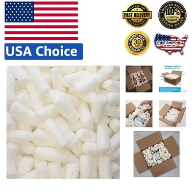 Tubo ecológico de 1 pie cúbico antiestático embalaje cacahuetes - seguro y biodegradable Foto 1 de 4