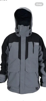 Chaqueta de pesca AFTCO pequeña MJ13 carbón hidronauta. Nuevo con etiquetas Foto 1 de 4
