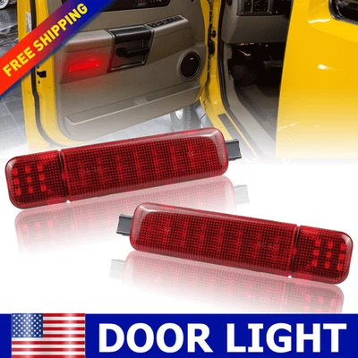 LED Door Courtesy Lamp Light For Cadillac Escalade 1999-2006 H2 2003-2009 Hummer - Image 1 of 4