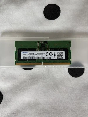 New 8GB 1Rx16 PC5-5600B SODIMM HP P/N N37792-001 Laptop Memory RAM - Image 1 of 3