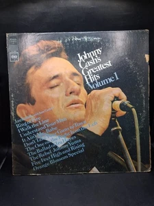 Jonny Cash's Greatest Hits Volume 1 Vinyl LP Columbia  CS 9478 Shrink Stereo - Imagen 1 de 7