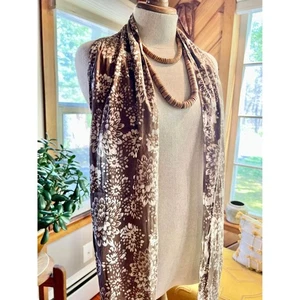 Handmade Batik Fabric Scarf - Picture 1 of 4