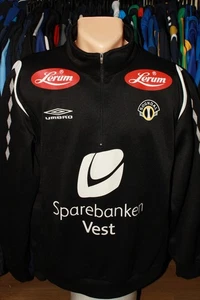 Sogndal Fotball Norway Norge Umbro 1/4 Zip Training Sweatshirt Kit Top Size L - Picture 1 of 6