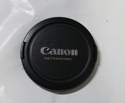 Genuine Canon EOS E-77 Ultrasonic 77mm Front Lens Cap Cover - Image 1 of 2
