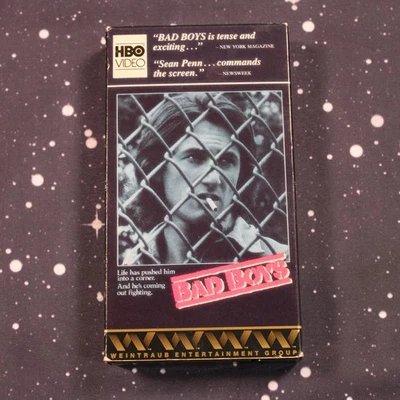 Bad Boys (VHS, 1983) Sean Penn - HBO Video - Image 1 of 4