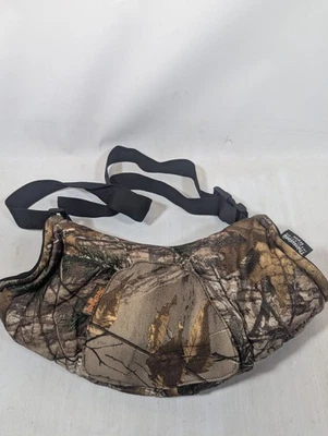 Hot Shot Textpac Insulated Hand Muff Hunting Realtree Camo Phone Access Mens - Image 1 of 4