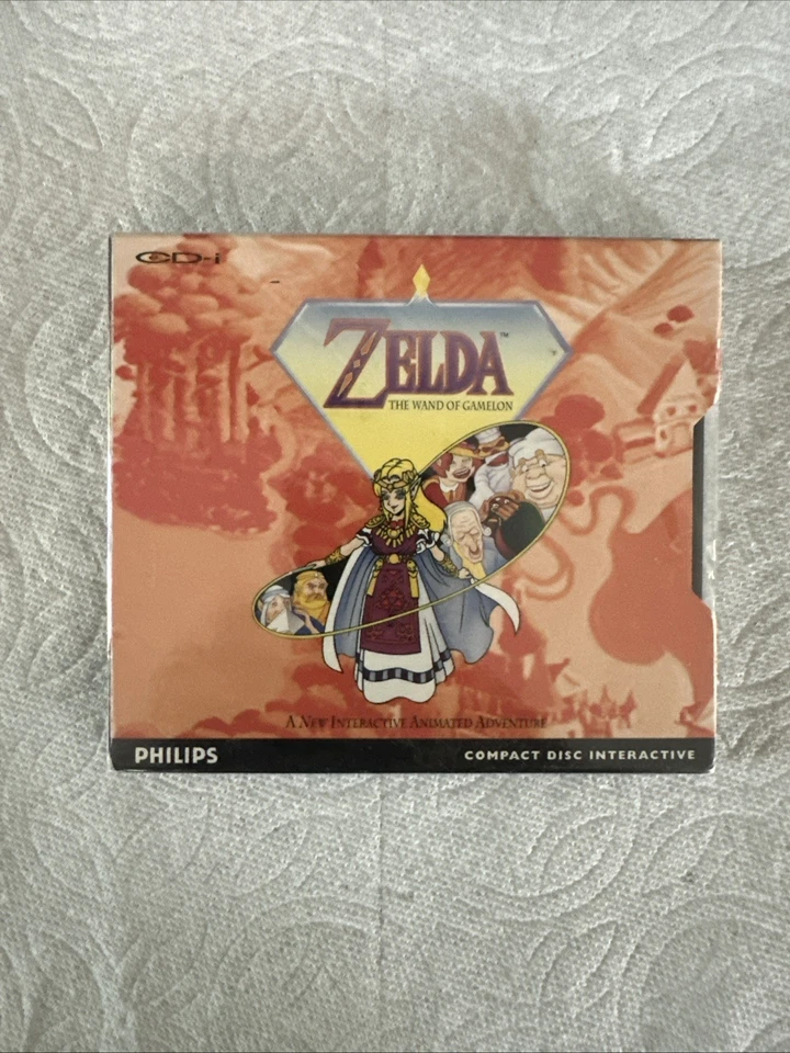 Authentic Y-fold Sealed Philips CD-i Legend of Zelda Wand of Gamelon Please Read - Image 1 of 4