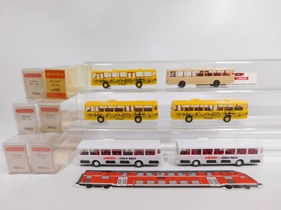 6x wiking H0 1:87 Bus Mercedes MB 20 700 700 24 700/1 24 Sg / Mint + Box # - Immagine 1 di 4