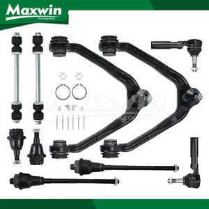 Front Upper Control Arm Ball Joints Tie Rods Fit Chevrolet Tahoe GMC Yukon 4WD - Picture 1 of 13