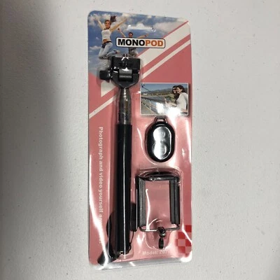 MONOPOD Model Z07-1 - Hand held Camera Stick BLACK 20-97cm extended - Image 1 of 4