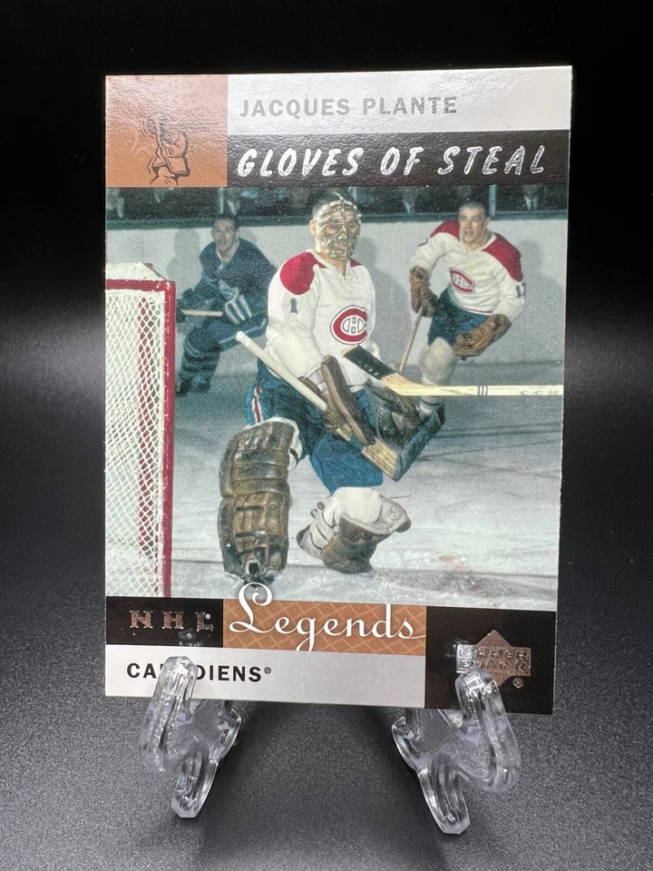 2001-02 Upper Deck Legends - Jacques Plante #84 - Image 1 of 2