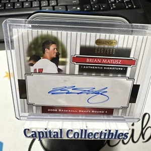 2008 Razor Baseball Brian Matias Auto 636/699 - Picture 1 of 1