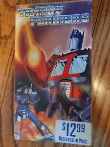 transformers the original animated series VHS SEALED OOP HTF RARE NEW PICS - Picture 1 of 8