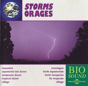 No Artist – Storms/Orages - CD - VG+ Field Recording - 1997 - France - Picture 1 of 6