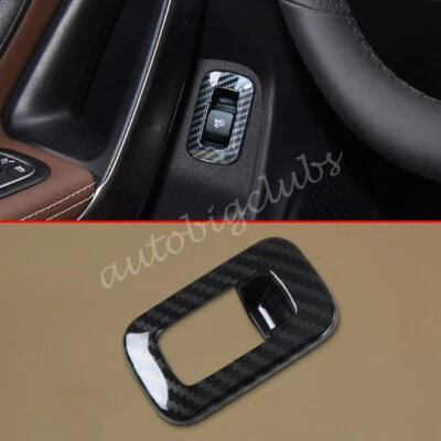 For Mercedes-Benz CLA 250 2020-2023 Carbon Fiber Rear Trunk Switch Cover Trims - Изображение 1 из 4