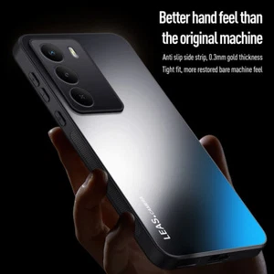 For Realme C71, Luxury Hybrid Armor Acrylic Matte Shell Back AG Hard Case Cover - Picture 1 of 17