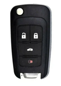 OEM Unlocked Buick Remote 13500227 Flip Key Fob V2T01080512 Reshelled - Picture 1 of 3