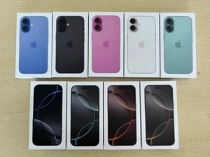 iPhone 16, iPhone 16 Pro, 16 Pro Max empty box Grade C TAPE/CUT/ SCRATCH MARKS - Zdjęcie 1 z 7